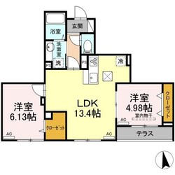 (仮称)新宿区下落合4丁目PJの物件間取画像